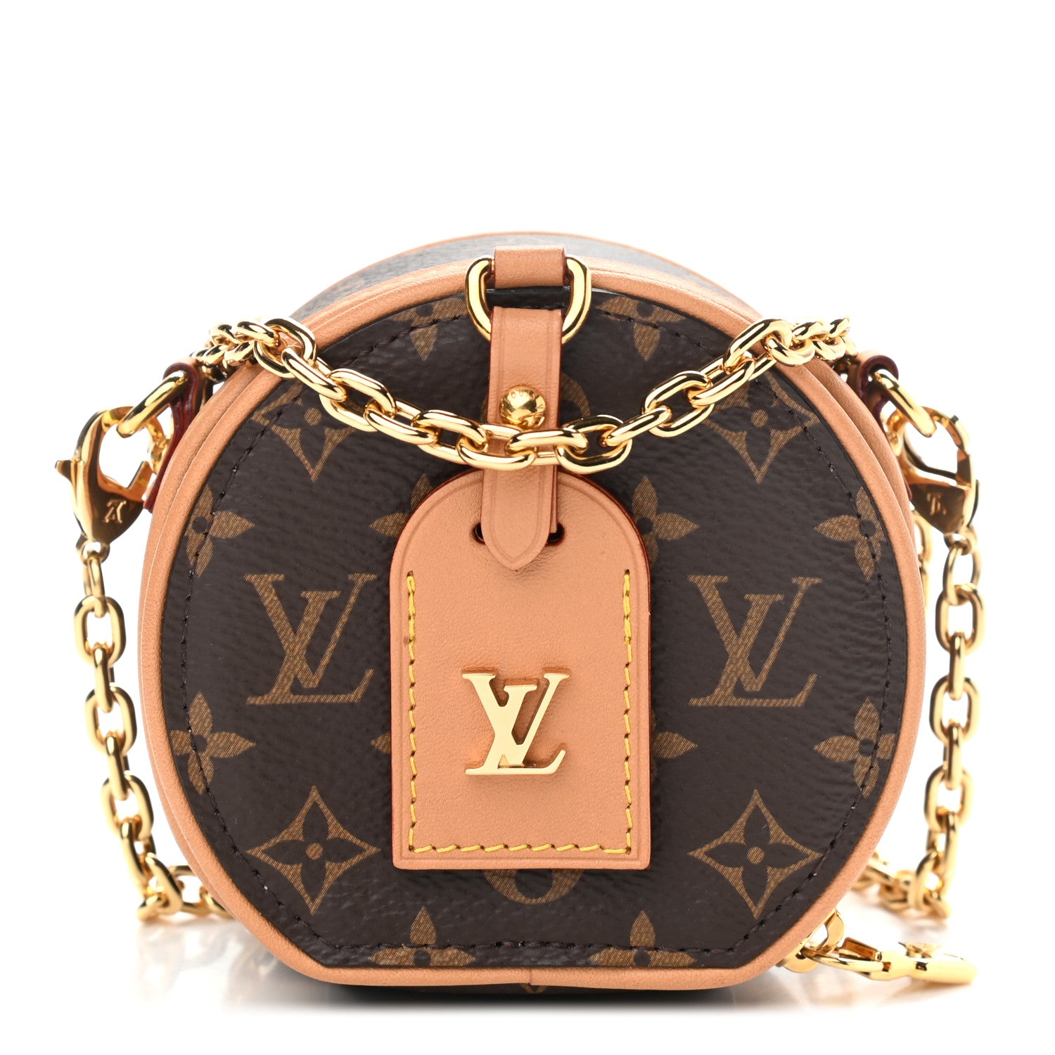 Louis Vuitton Monogram Boite Chapeau Necklace 1 of 9