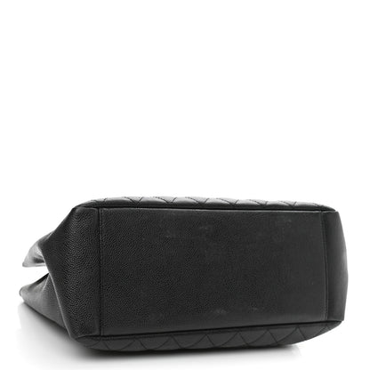 Chanel Caviar Quilted Grand Shopping Tote GST Black 4 of 10