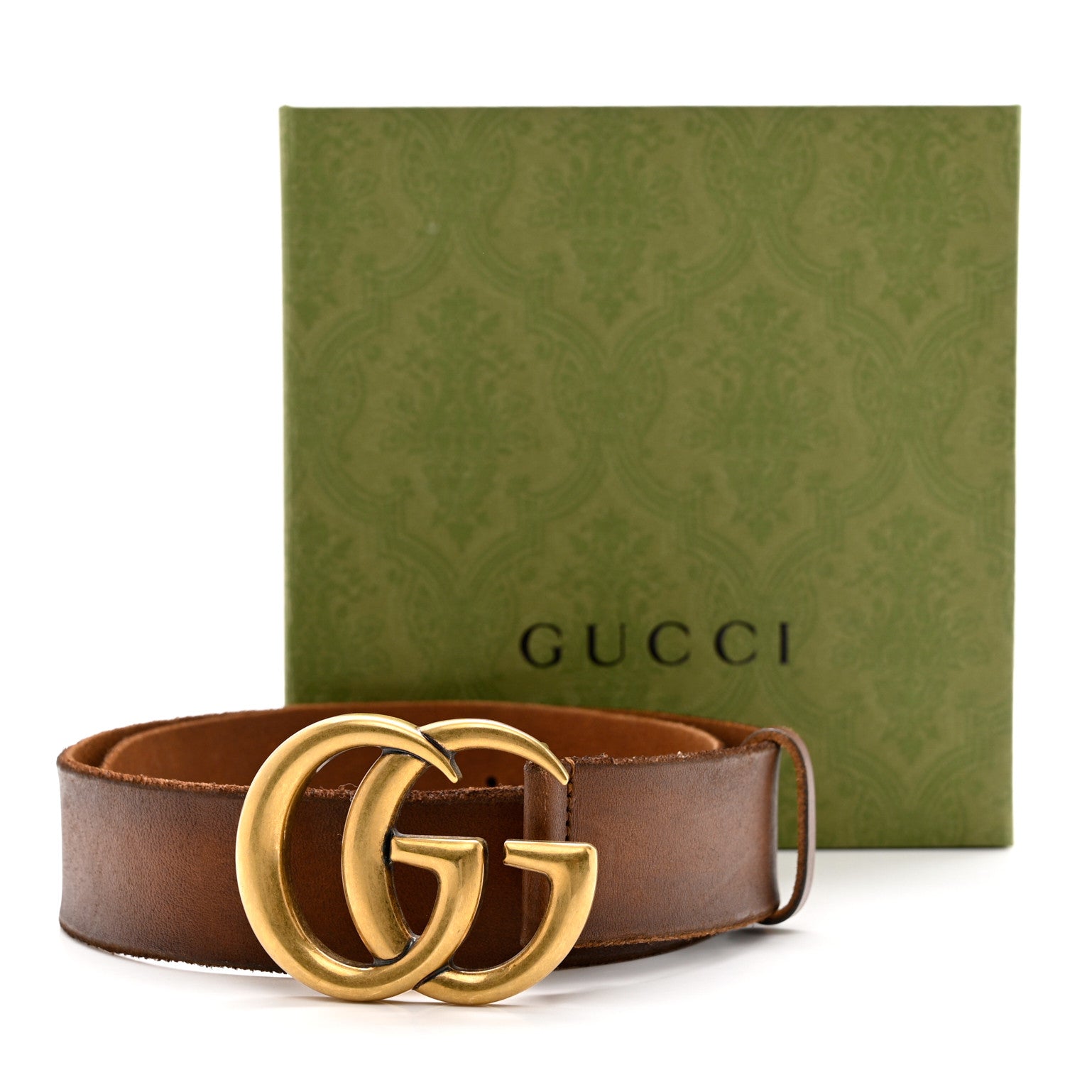 Gucci Cuoio Toscano Double G 40mm 70 28 Cuir 6 of 6