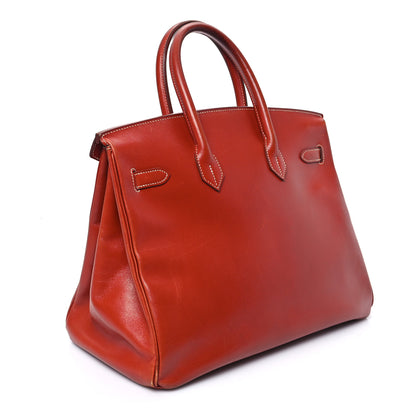 Hermes Box Birkin 35 Brique 3 of 15