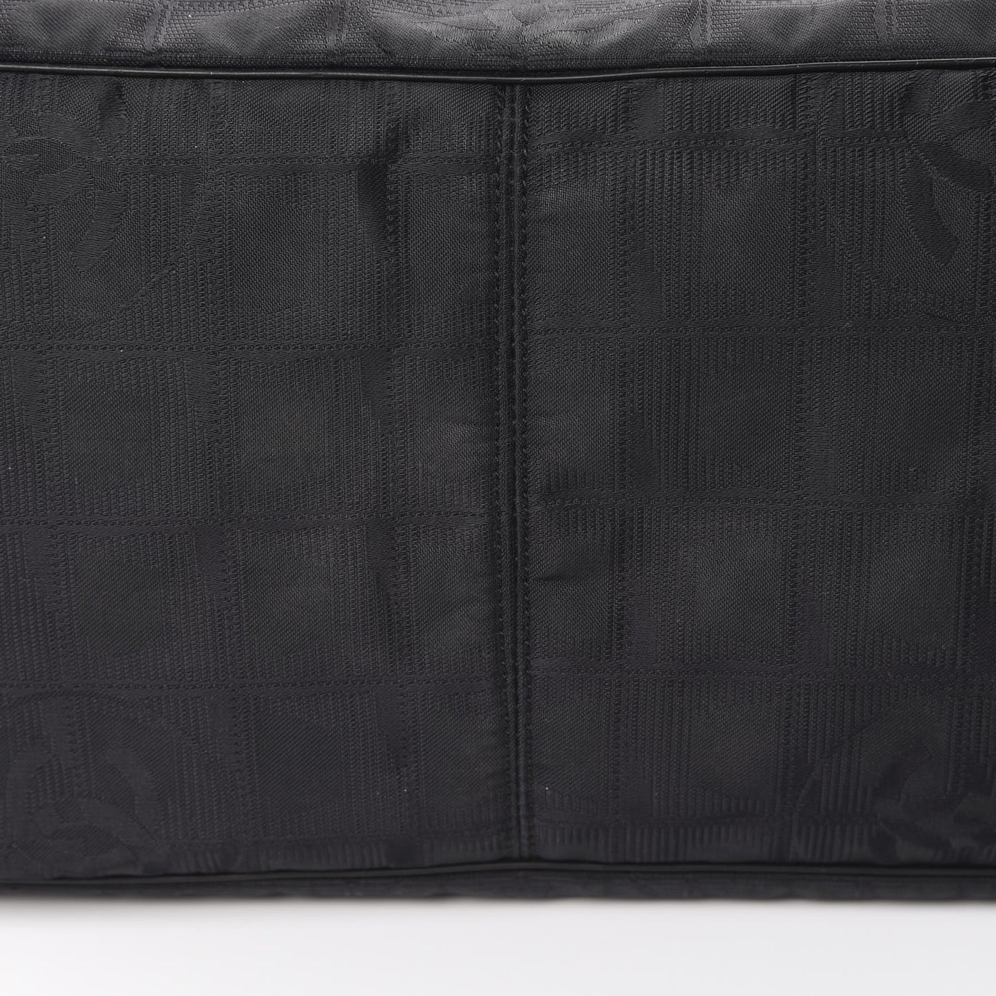 Nylon Medium Travel Tote Black
