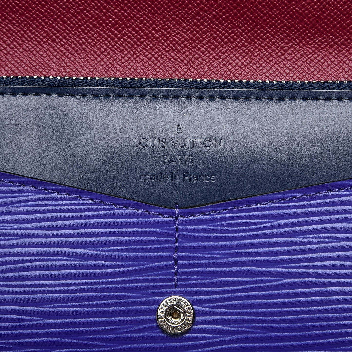 Electric Epi Flore Wallet Tri-Color Fuchsia