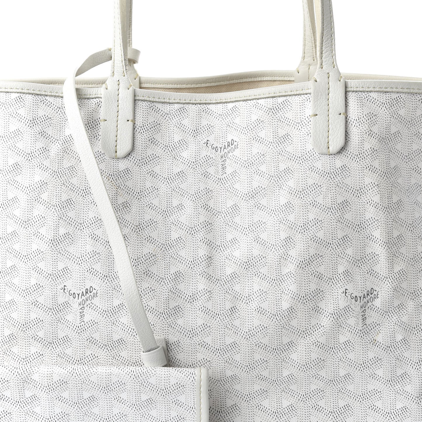 Goyardine Saint Louis PM White