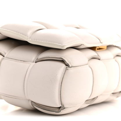 Bottega Veneta Nappa Maxi Intreccio Padded Cassette Crossbody Bag Chalk 9 of 15