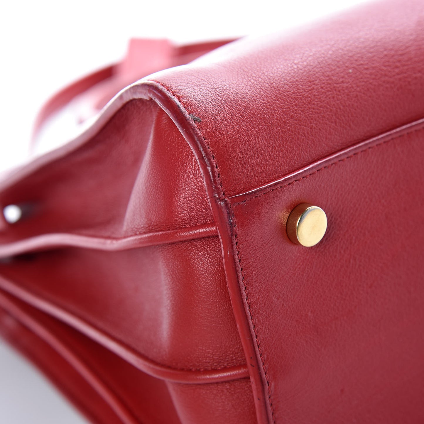 Calfskin Small Sac De Jour Rouge Orient