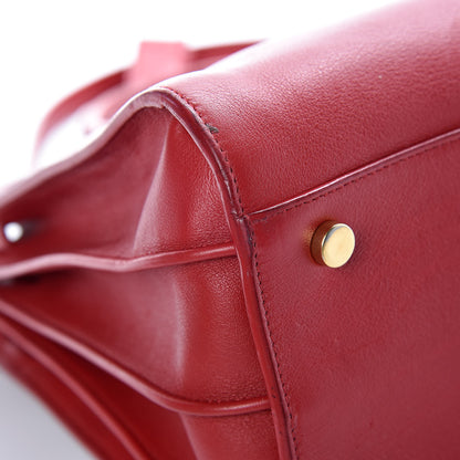 Saint Laurent Calfskin Small Sac De Jour Rouge Orient 18 of 30