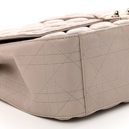 Christian Dior Lambskin Cannage Large Miss Dior Flap Grey 8 of 15