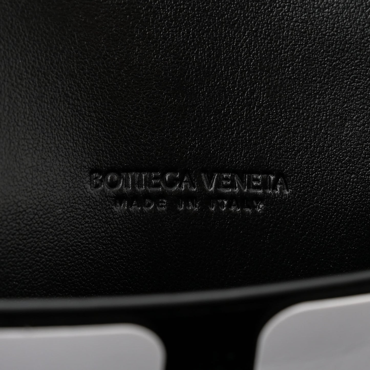 Nappa Intrecciato Long Andiamo Top Handle Clutch Black