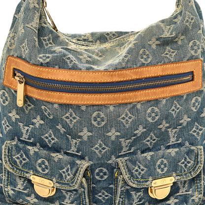 Louis Vuitton Denim Baggy GM Blue 7 of 11