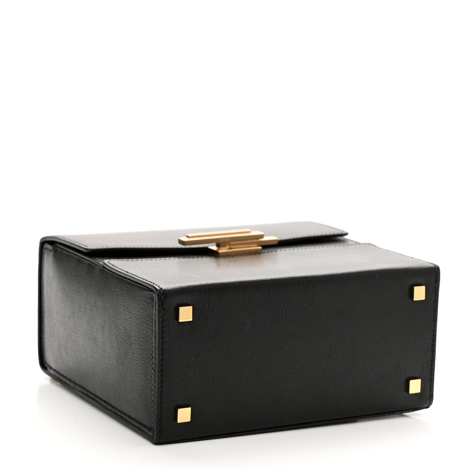 Hermes Chevre Chamkila Cinhetic Boxy Top Handle Bag Black 4 of 11