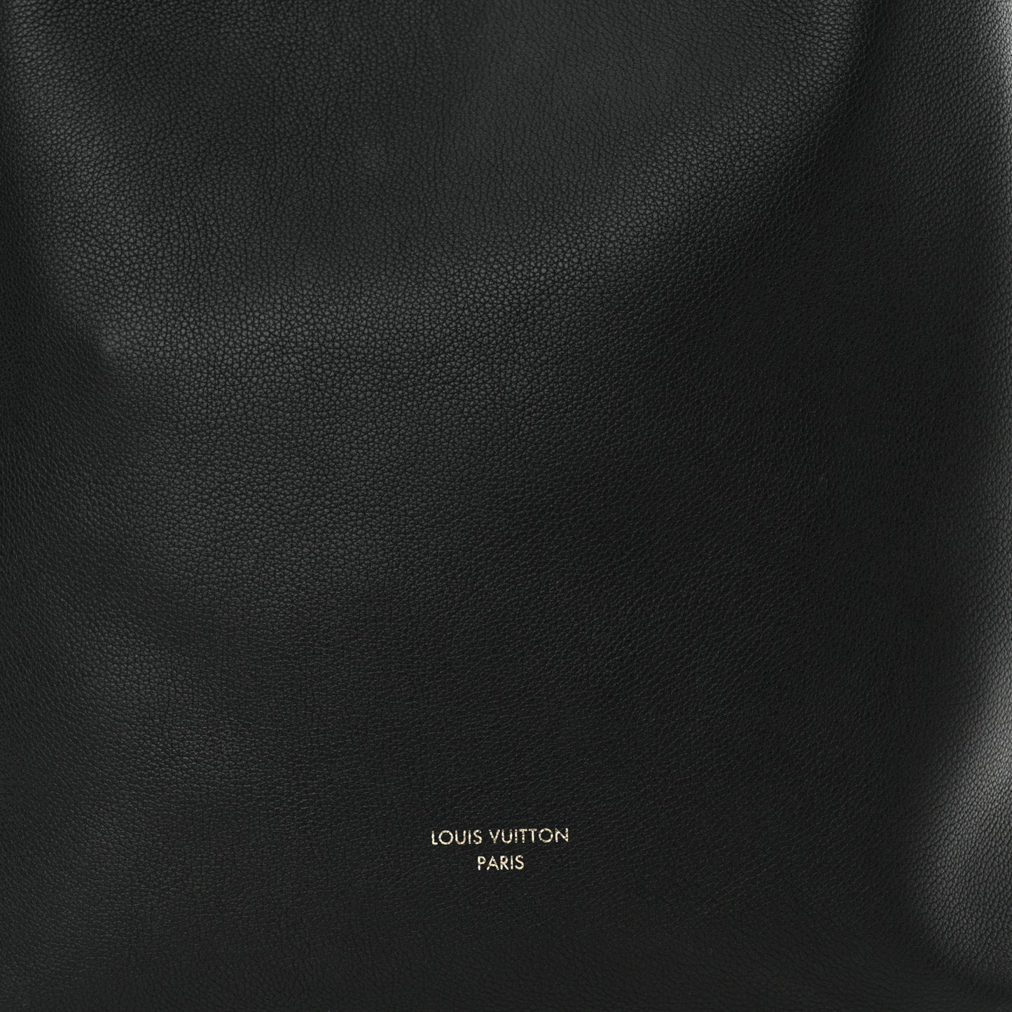 Grained Calfskin Low Key Hobo MM Black