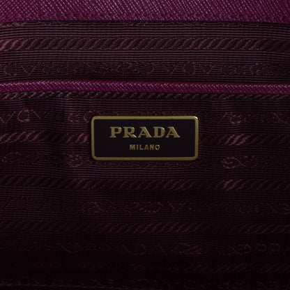 Prada Saffiano Lux Large Tote Ametista 5 of 7