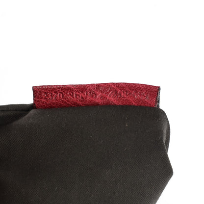 Fendi Distressed Lambskin Grommet Bag De Jour Rosso 7 of 9