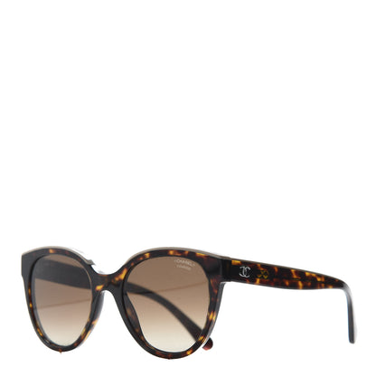 Chanel Acetate CC Butterfly Sunglasses 5414 Tortoise Beige 1 of 9