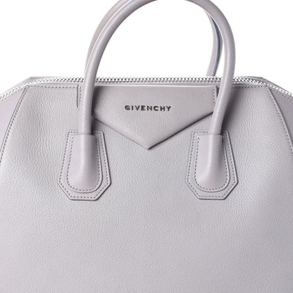 Givenchy Sugar Goatskin Medium Antigona Pearl Grey 11 of 12