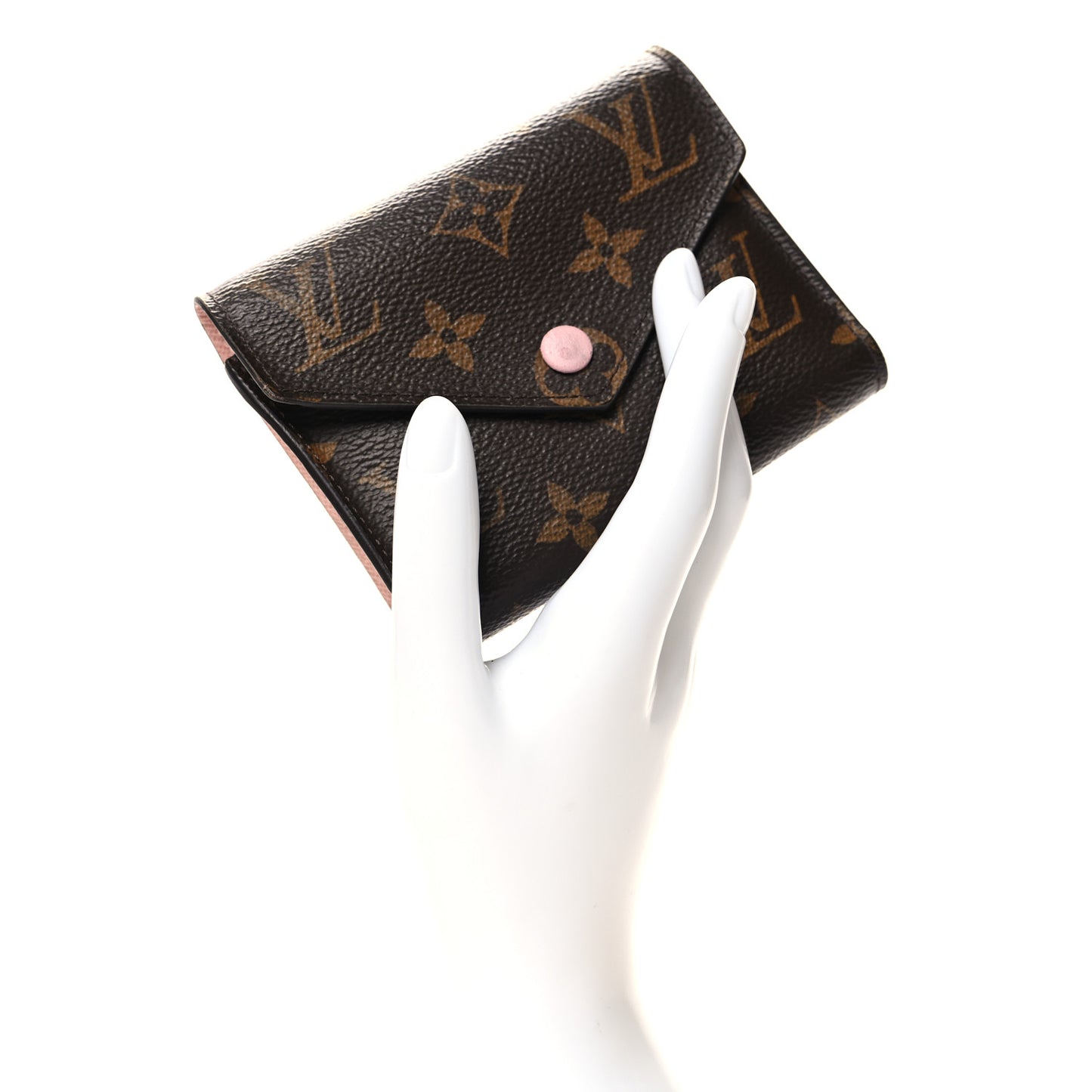 Monogram Victorine Wallet Rose Ballerine