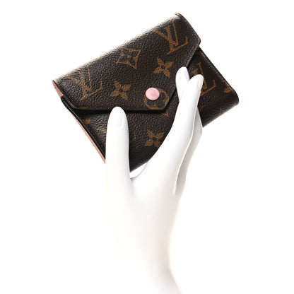 Louis Vuitton Monogram Victorine Wallet Rose Ballerine 2 of 12