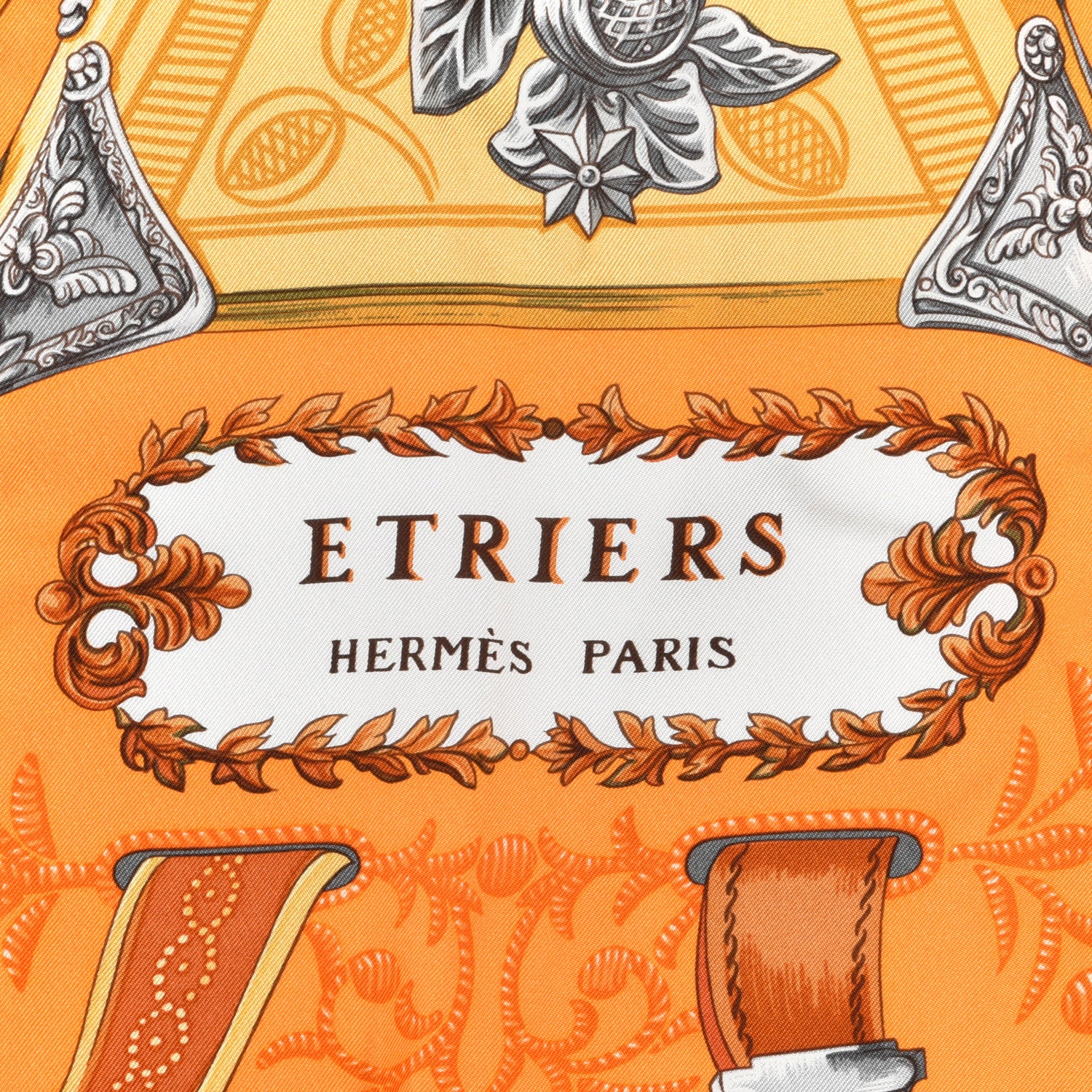 Hermes Silk Etriers Scarf 90 2 of 5