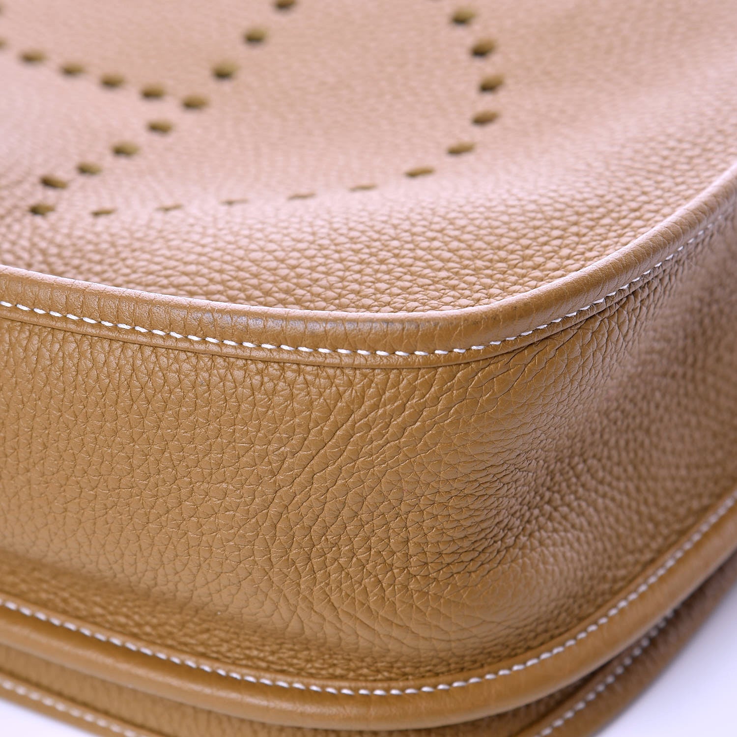 Hermes Taurillon Clemence Evelyne III GM Sable 8 of 12