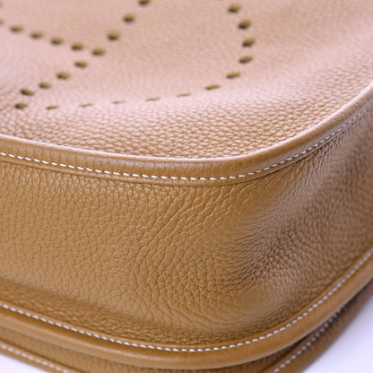Hermes Taurillon Clemence Evelyne III GM Sable 8 of 12