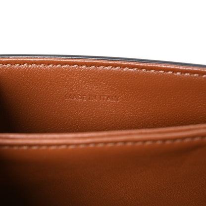 Celine Calfskin Triomphe Canvas Teen Triomphe Bag Tan 7 of 11
