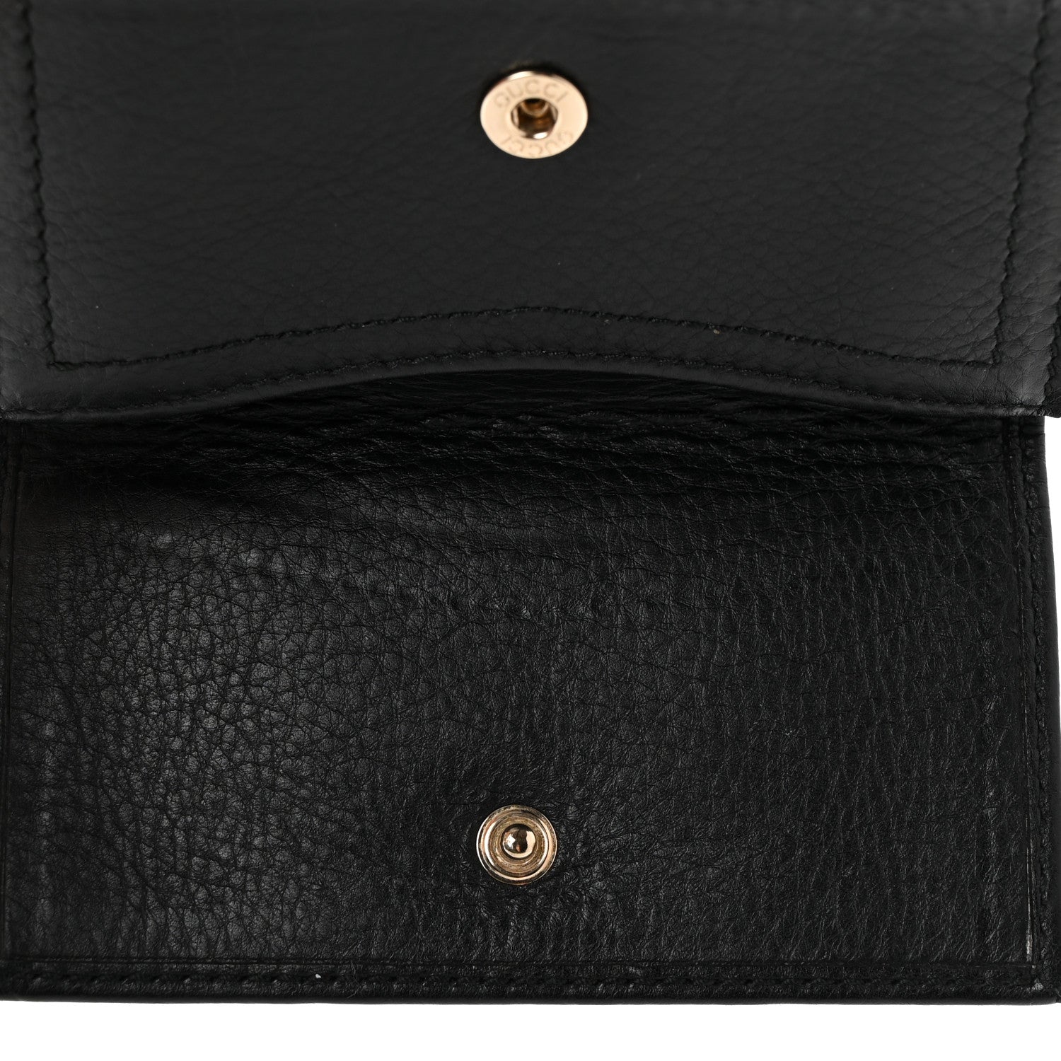 Gucci Calfskin Hysteria French Wallet Black 6 of 13