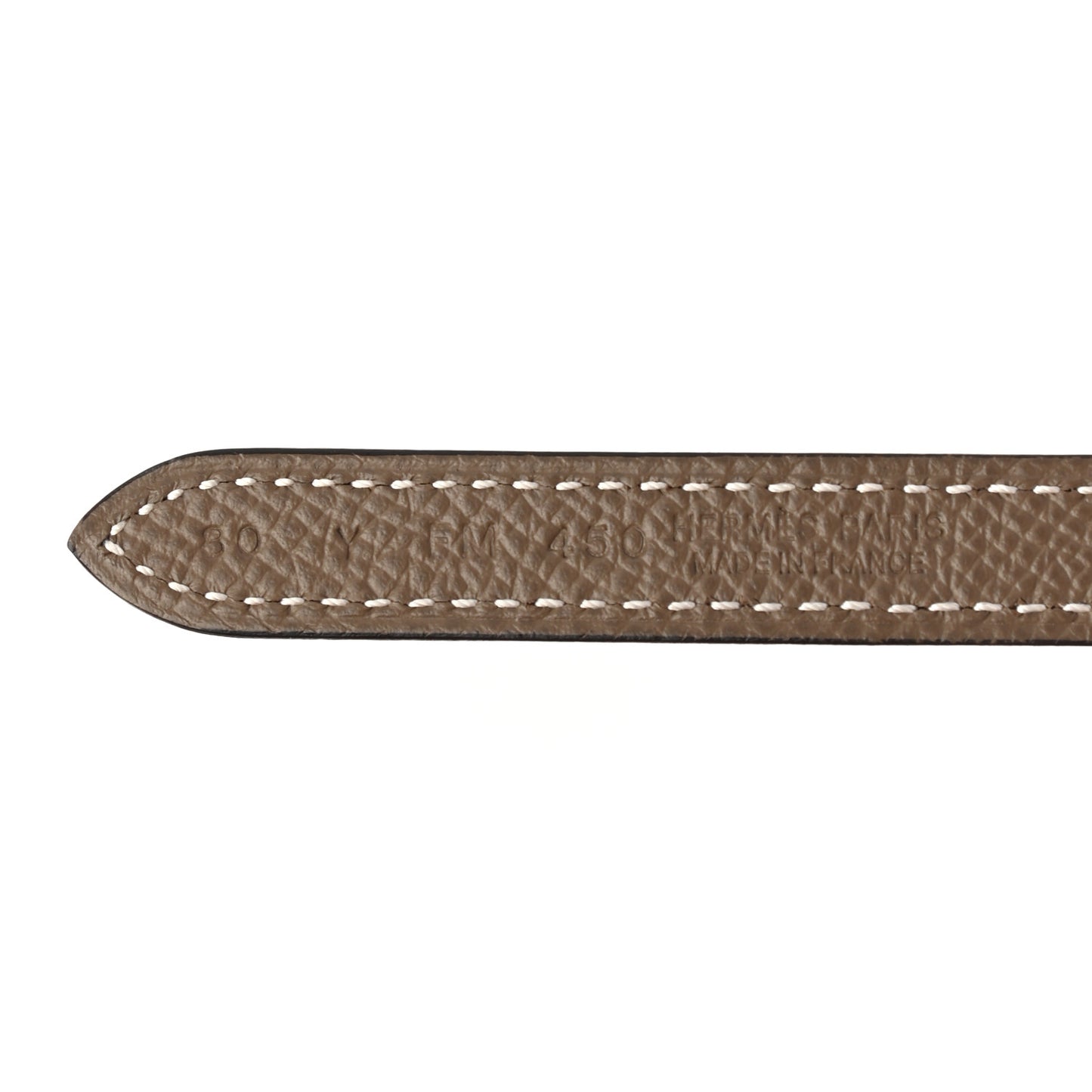 Swift Epsom 13mm Ancre Belt 80 Black Etoupe