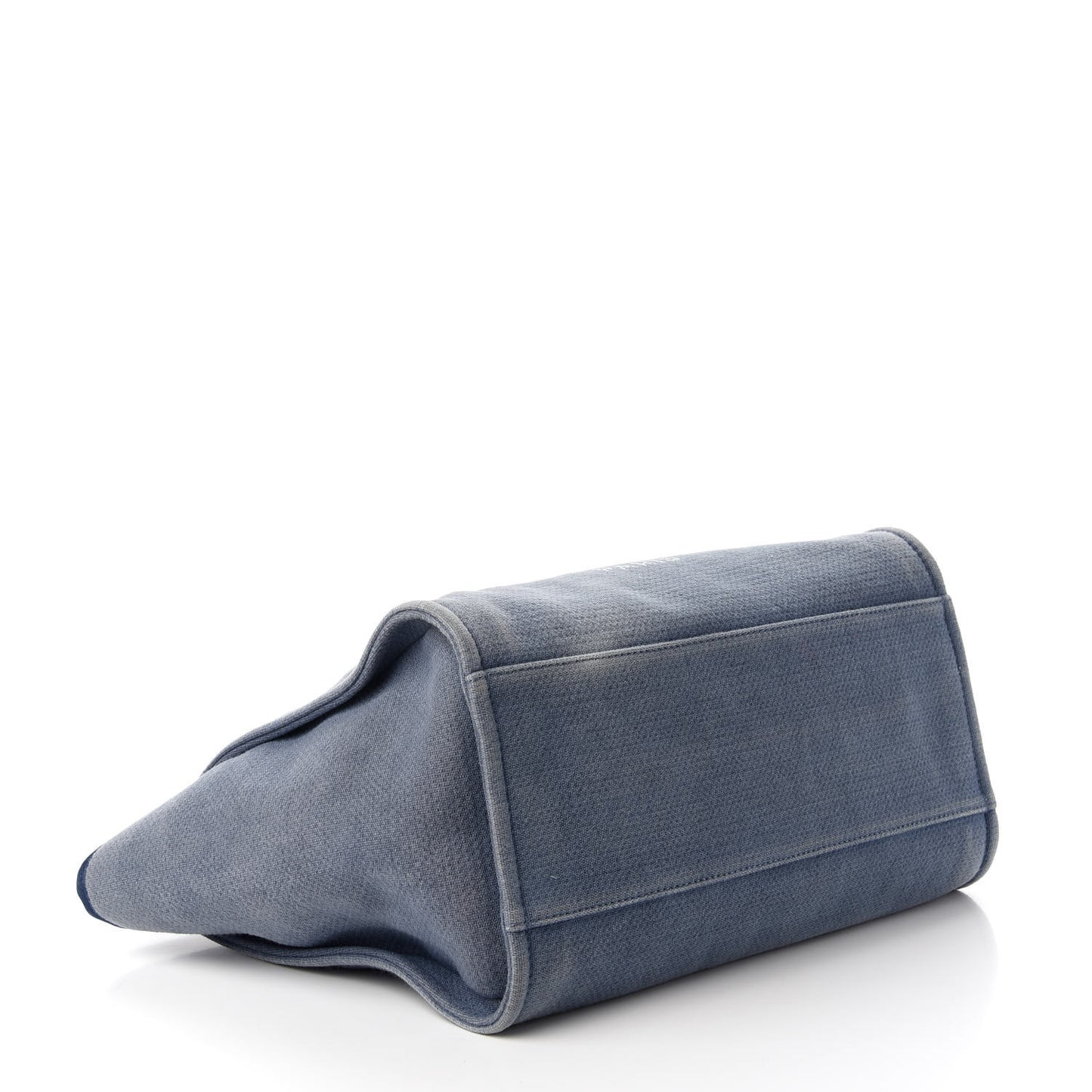Canvas Medium Deauville Tote Blue