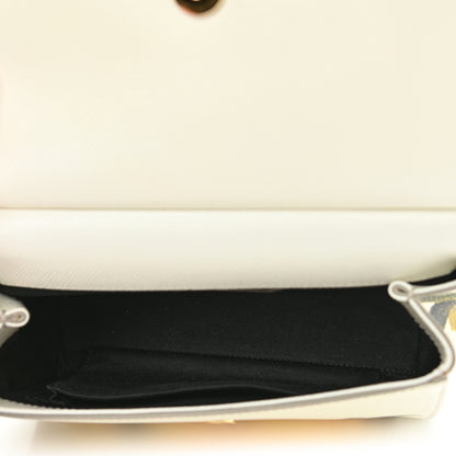 Dolce & Gabbana Dauphine Lemon Print Mini Miss Sicily Satchel White 5 of 10