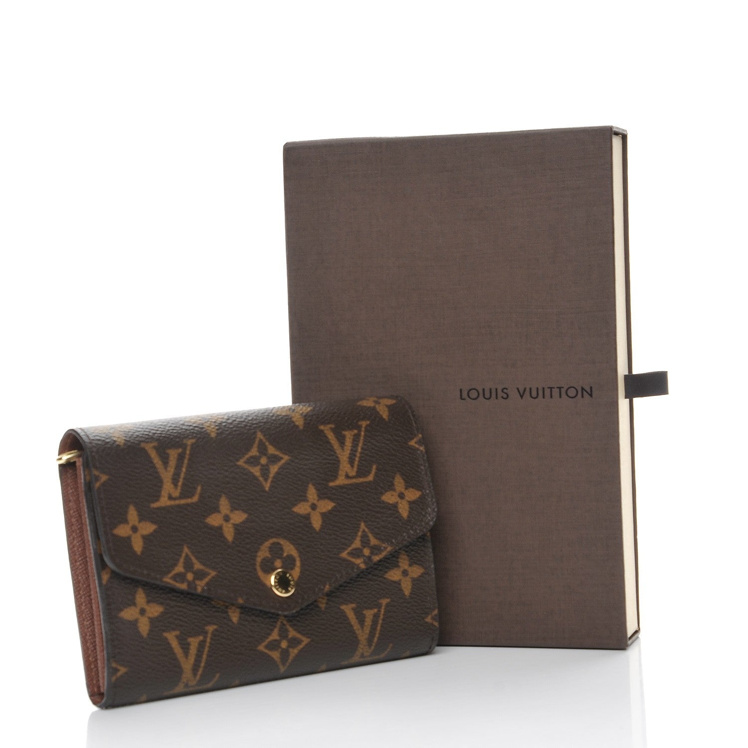 Louis Vuitton Monogram Sarah Compact Wallet 8 of 8