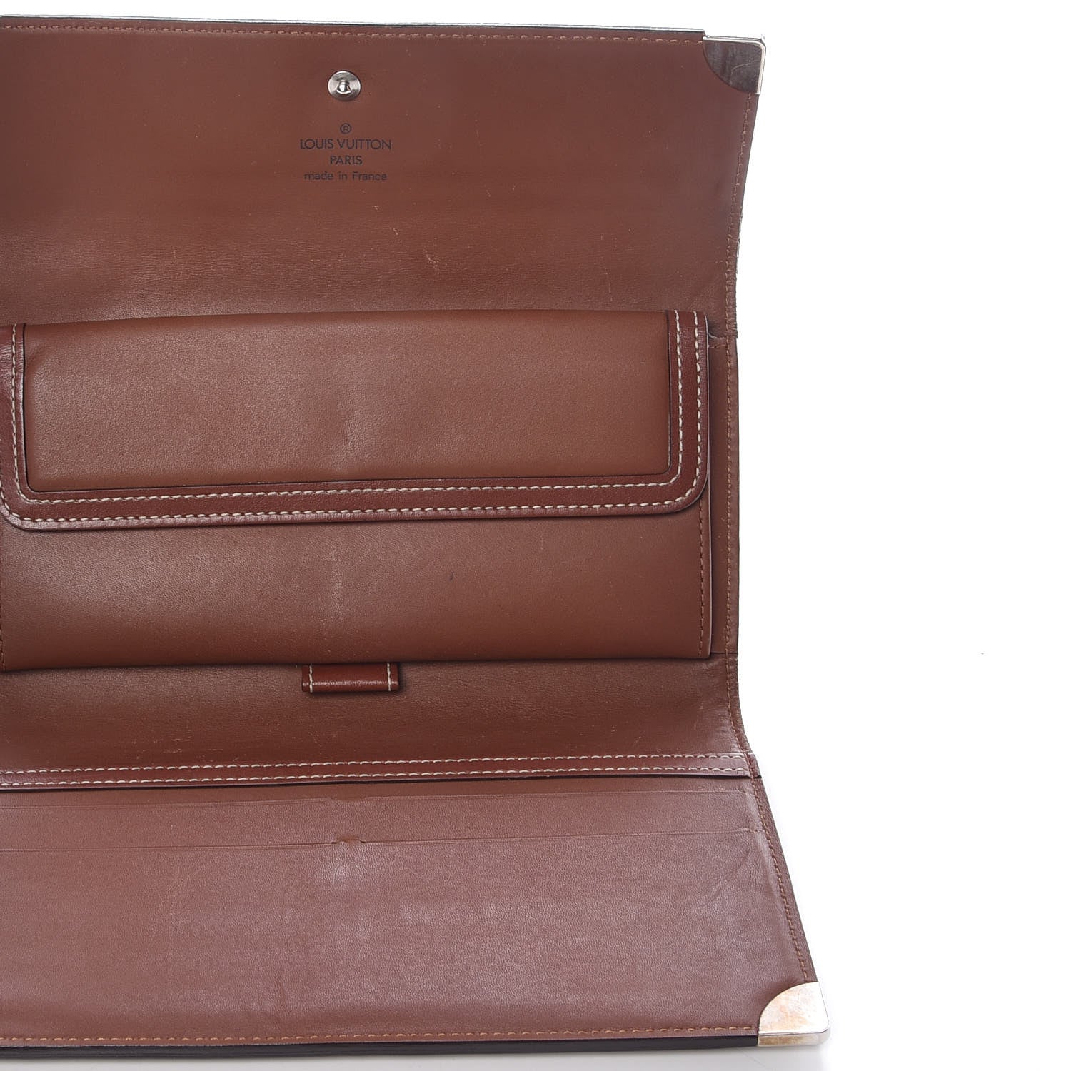 Louis Vuitton Suhali Porte Tresor International Wallet Sienne 5 of 20