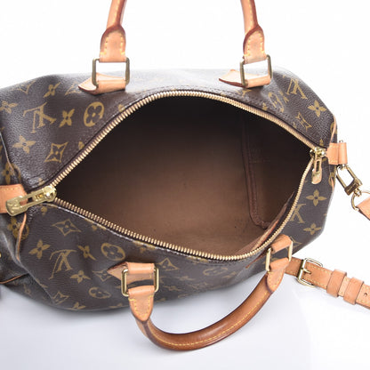 Louis Vuitton Monogram Speedy Bandouliere 30 6 of 15