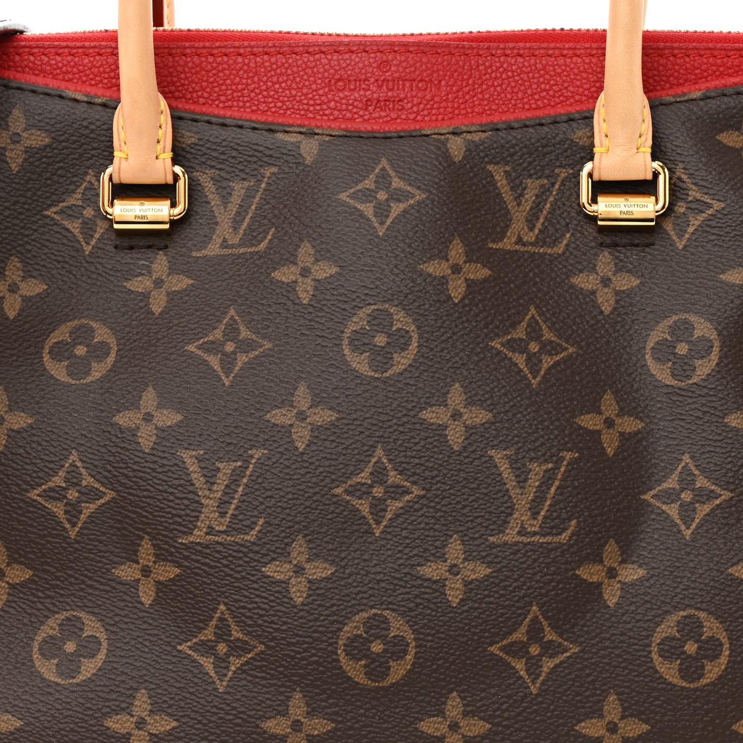 LOUIS VUITTON Monogram Pallas Cherry