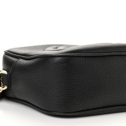 Gucci Pebbled Calfskin Small Soho Disco Bag Black 9 of 10