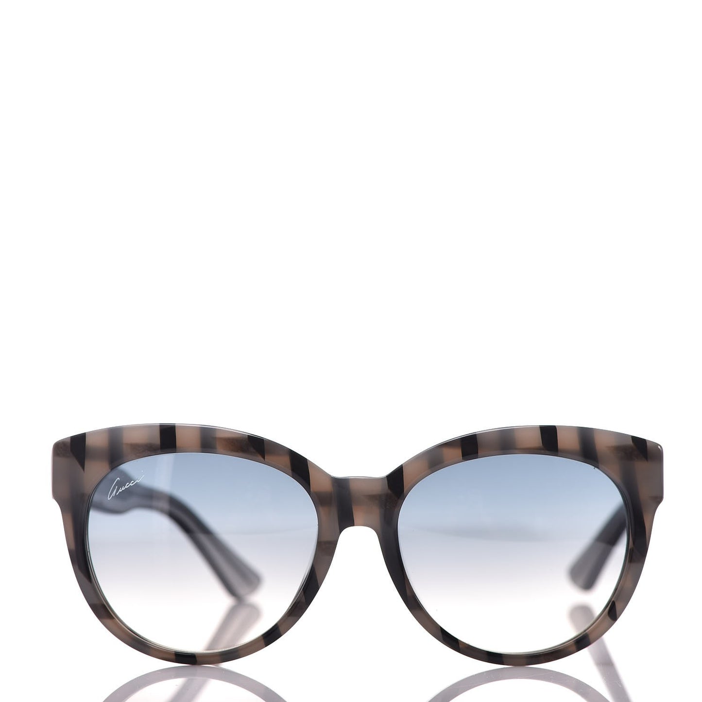 Cat Eye GG3757/F/S Sunglasses Gray Black