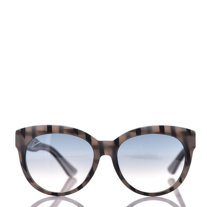Gucci Cat Eye GG3757/F/S Sunglasses Gray Black 2 of 8