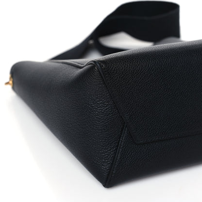 Celine Soft Grained Calfskin Small Sangle Bucket Bag Black 7 of 8