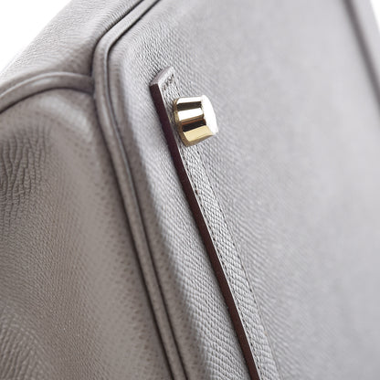 Hermes Epsom Birkin 30 Etain 6 of 34