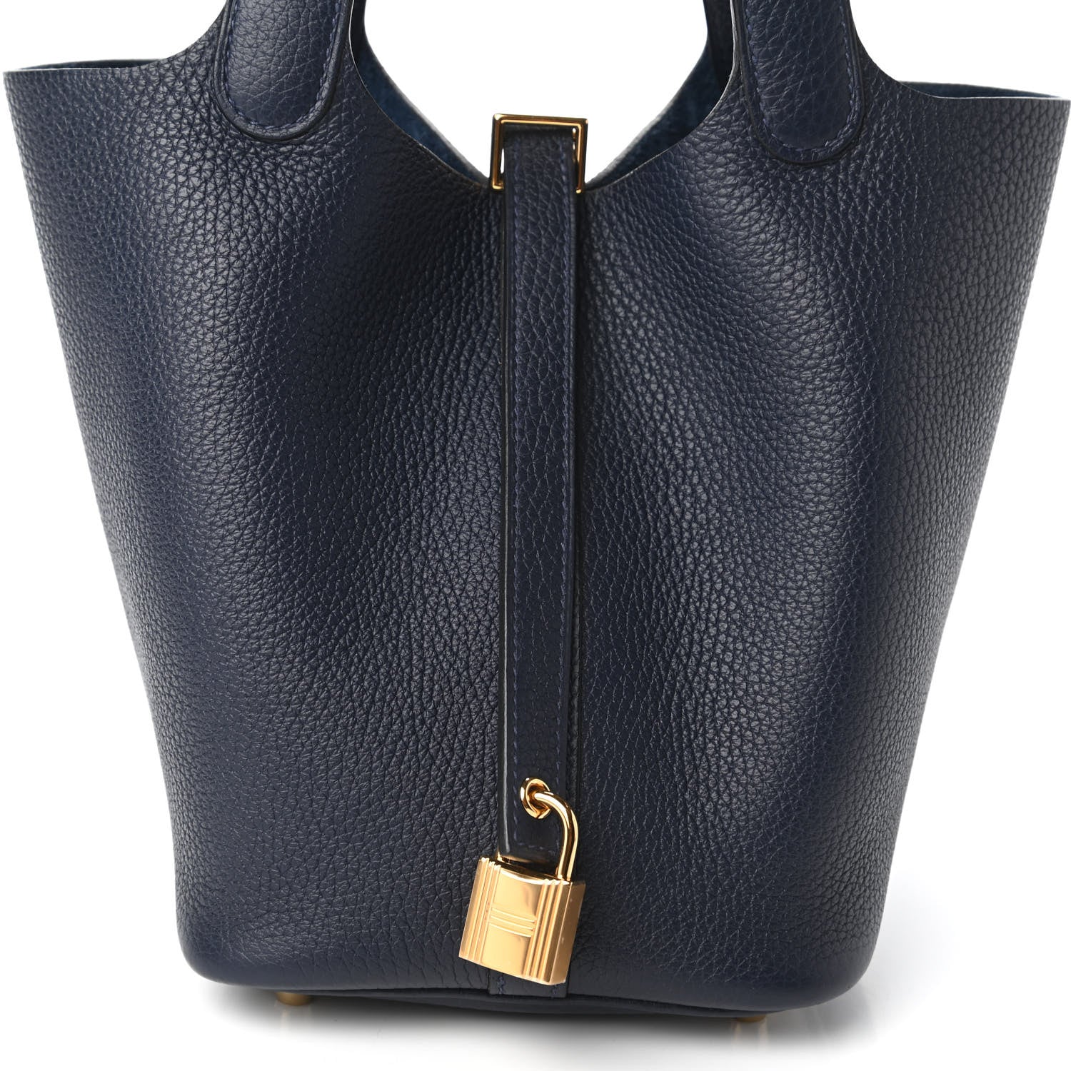 Hermes Taurillon Clemence Picotin Lock 18 PM Bleu Nuit 10 of 11