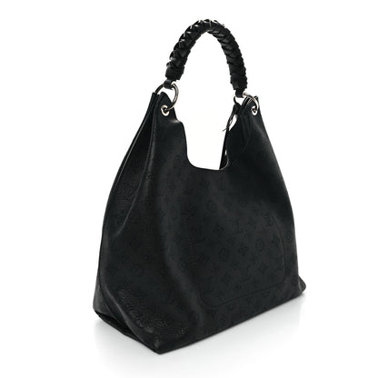 Louis Vuitton Mahina Carmel Hobo Black 3 of 11