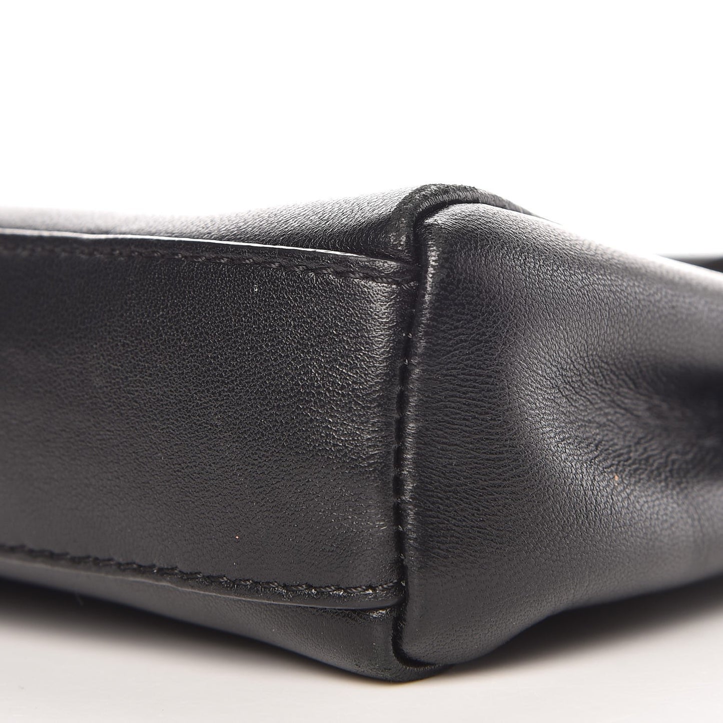 Nappa Micro Peekaboo Iconic Satchel Black