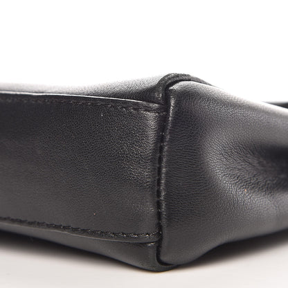 Fendi Nappa Micro Peekaboo Iconic Satchel Black 10 of 10