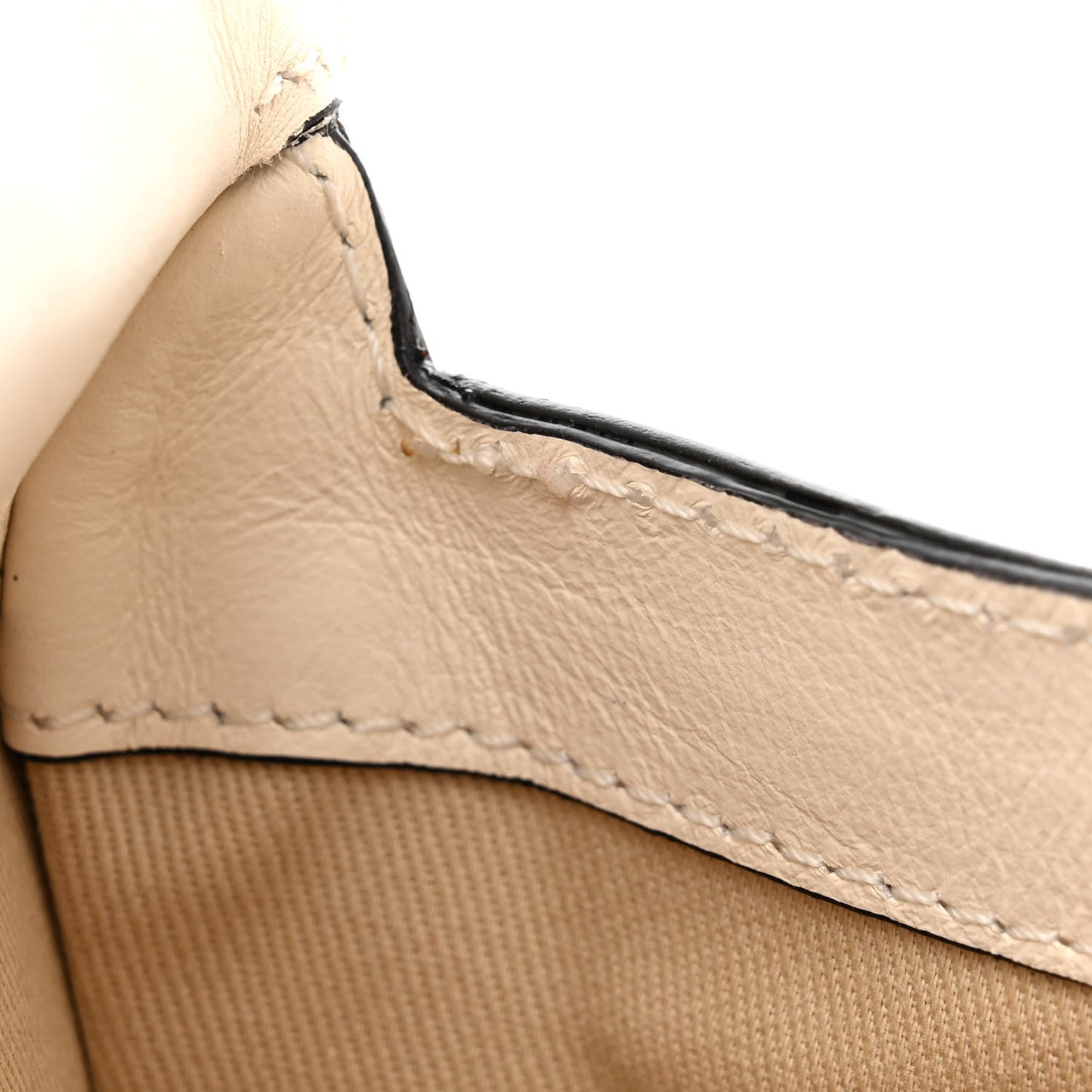 Vitello Rockstud Tote Ivory