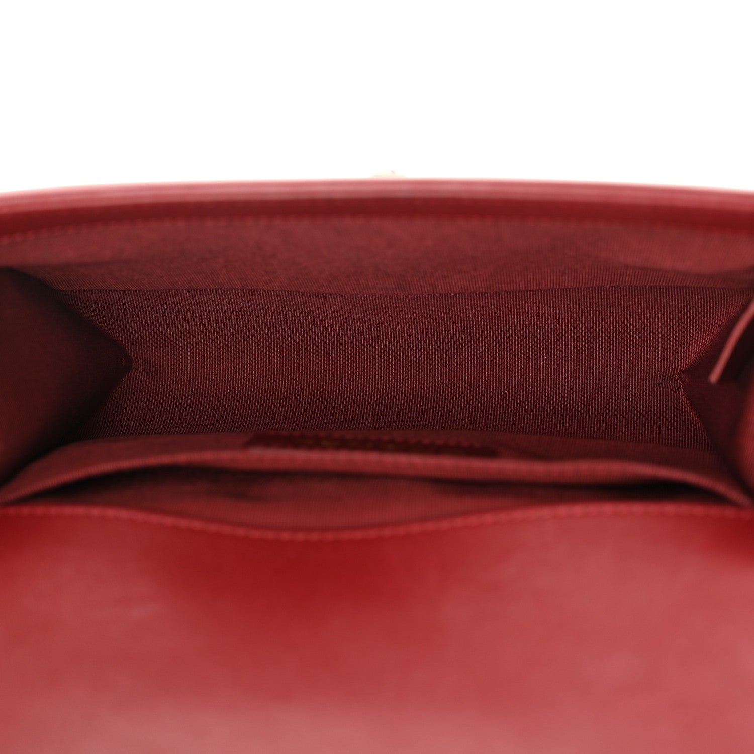 Chanel Lambskin Quilted Small Boy Flap Dark Red 5 of 12