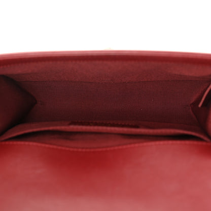 Chanel Lambskin Quilted Small Boy Flap Dark Red 5 of 12