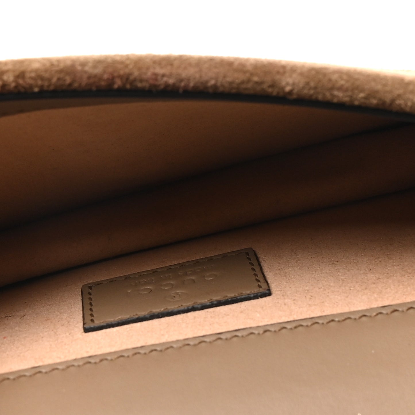 GG Supreme Monogram Super Mini Dionysus Shoulder Bag Taupe