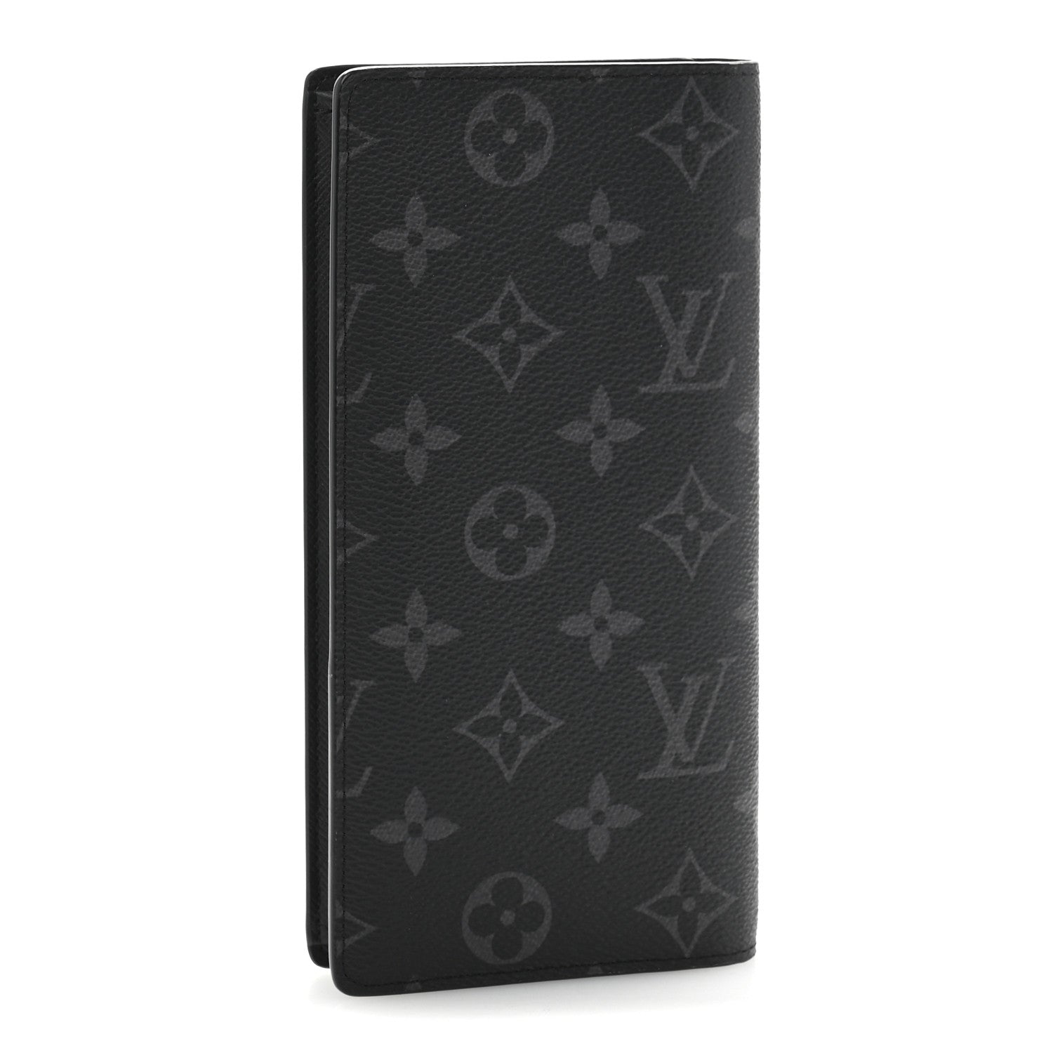 Louis Vuitton Monogram Eclipse Brazza Wallet 3 of 8