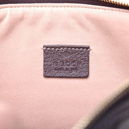 Gucci GG Supreme Monogram Large Ophidia Pouch Clutch Brown 8 of 11