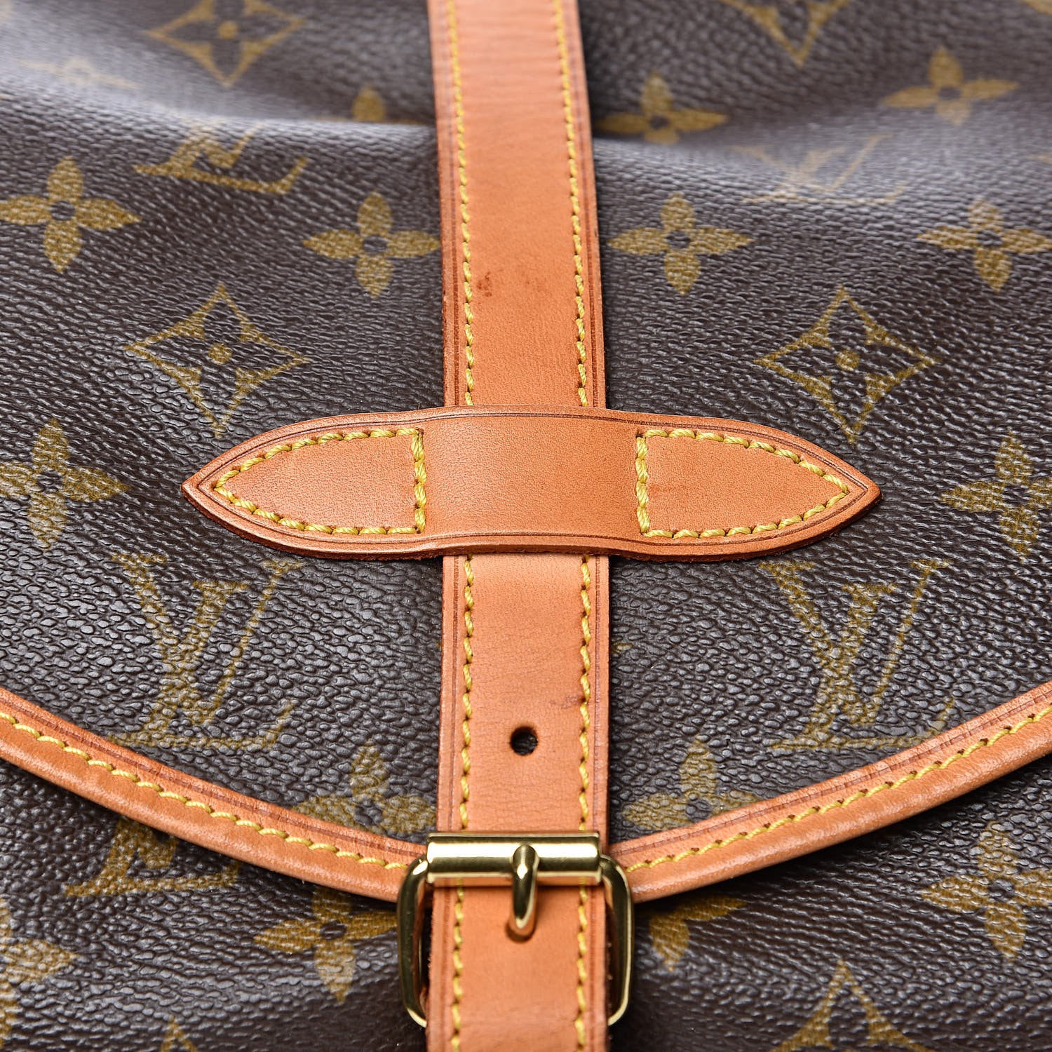 Louis Vuitton Monogram Saumur 30 10 of 14