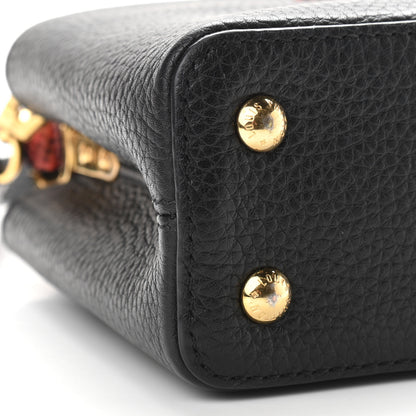 Louis Vuitton Taurillon Lizard Capucines Mini 8 of 9